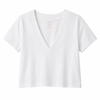 Essential V-Neck Cropped Set – 3 Colors