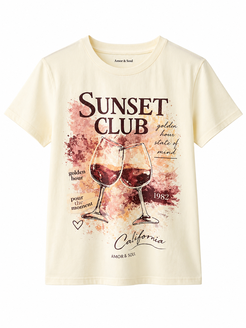 Sunset Club Graphic Tee
