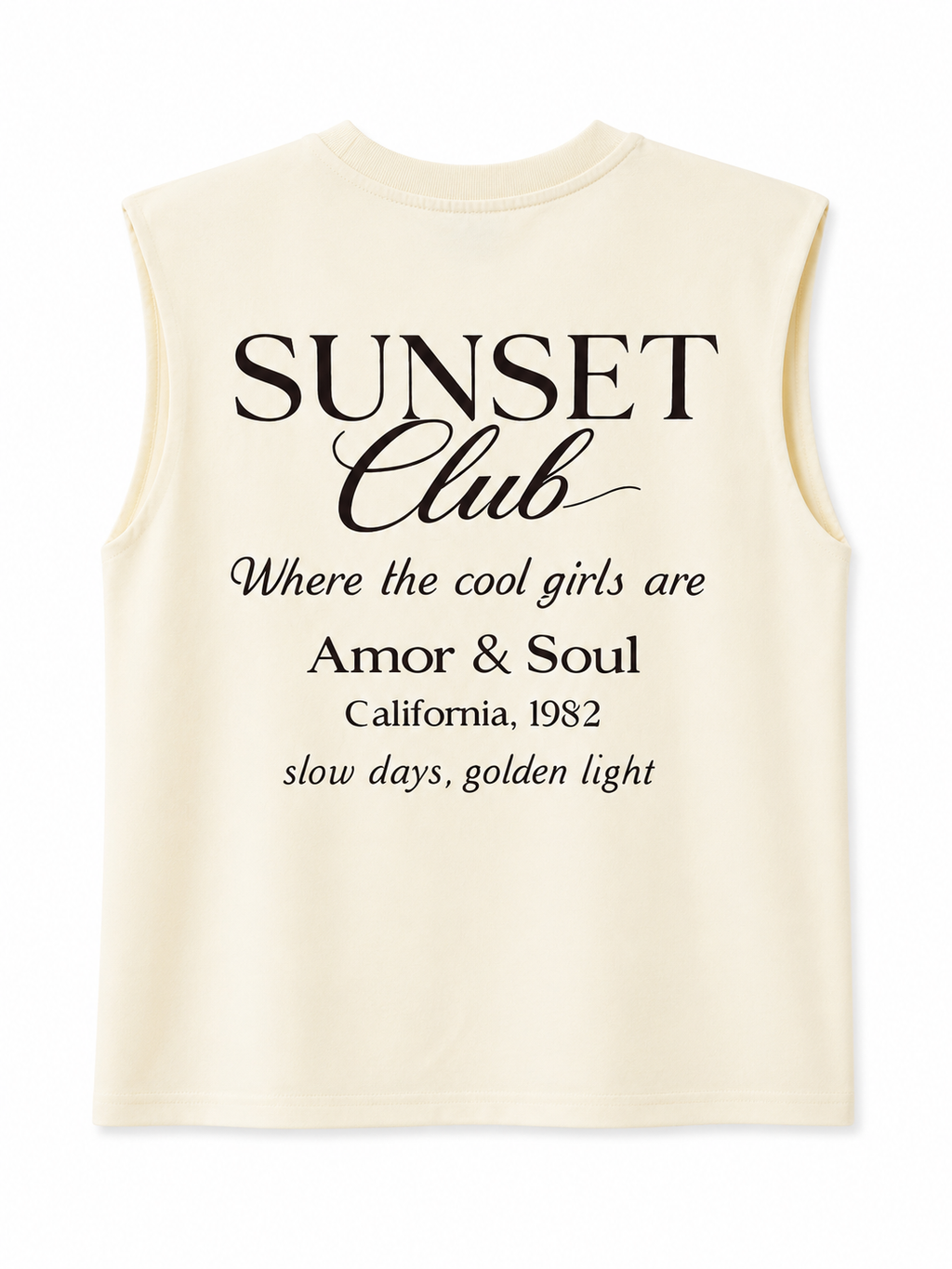 Sunset Club Cool Girl Tank
