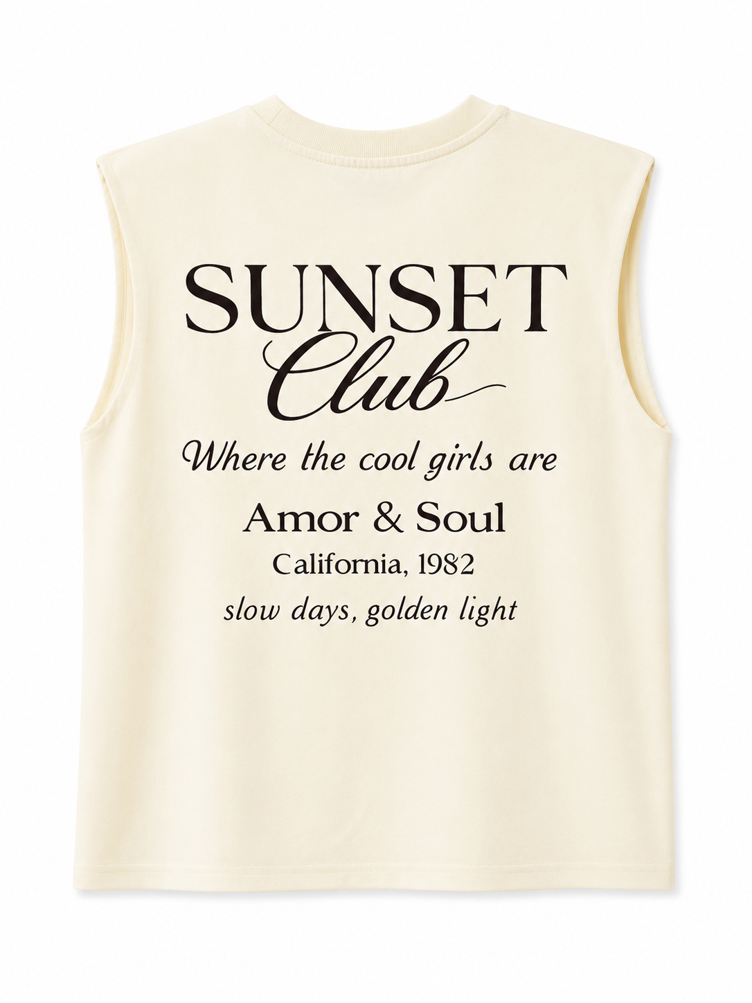 Sunset Club Cool Girl Tank