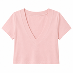 Essential V-Neck Cropped Set – 3 Colors