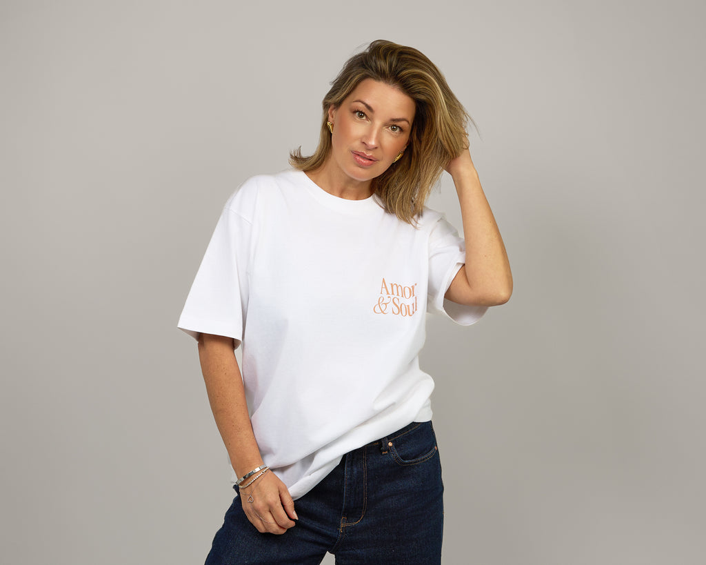 Amor & Soul Unisex Heavyweight Tee – “Love, Soul and Fearless Dreams”