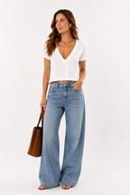 The Perfect V-Neck Tee