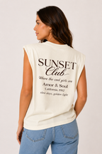 Sunset Club Cool Girl Tank