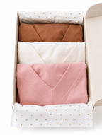 Essential V-Neck Cropped Set – 3 Colors