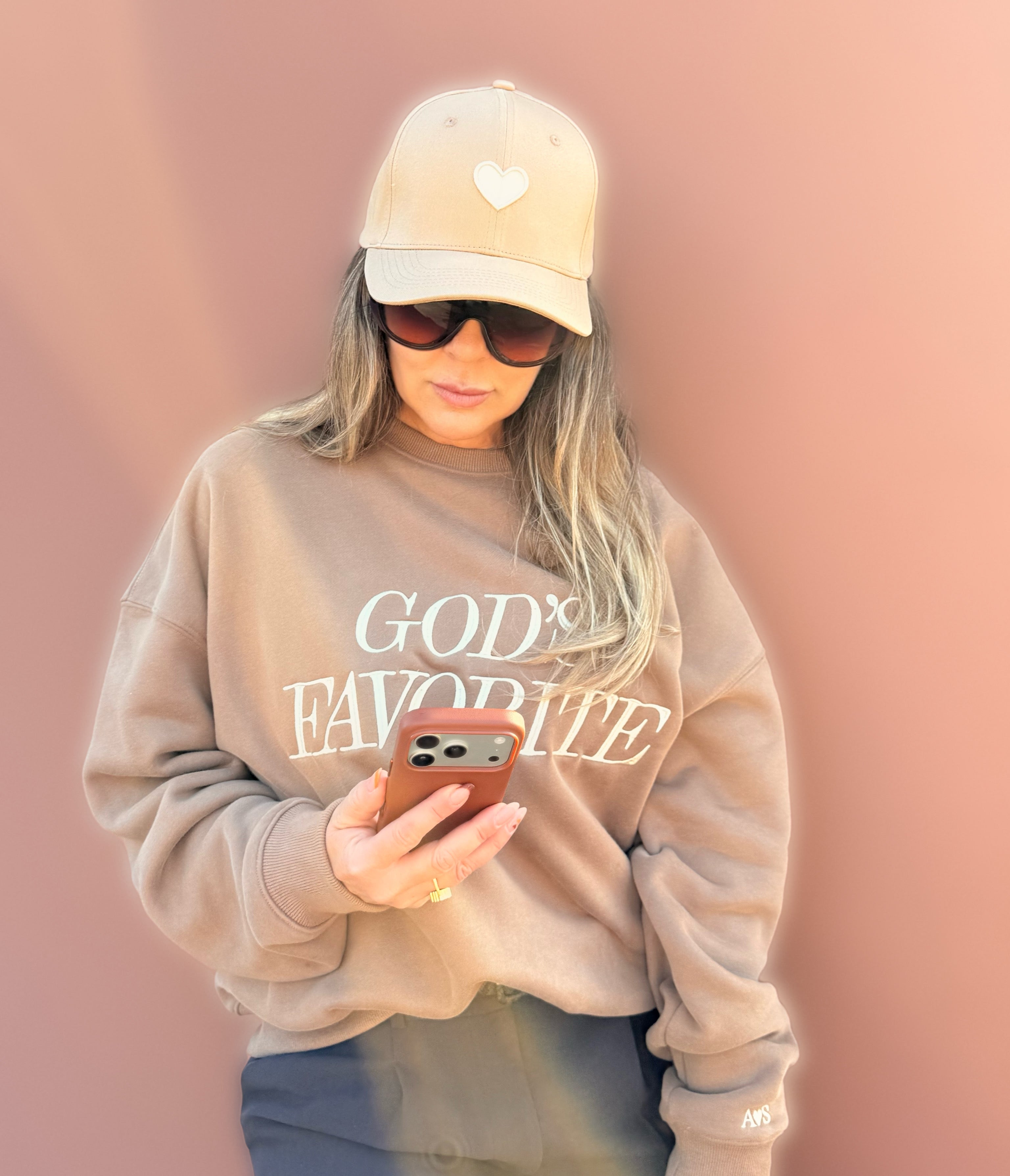 God’s Favorite, Premium Cotton Crewneck, Mocha