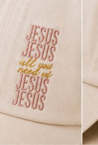 Jesus is All you need Cap