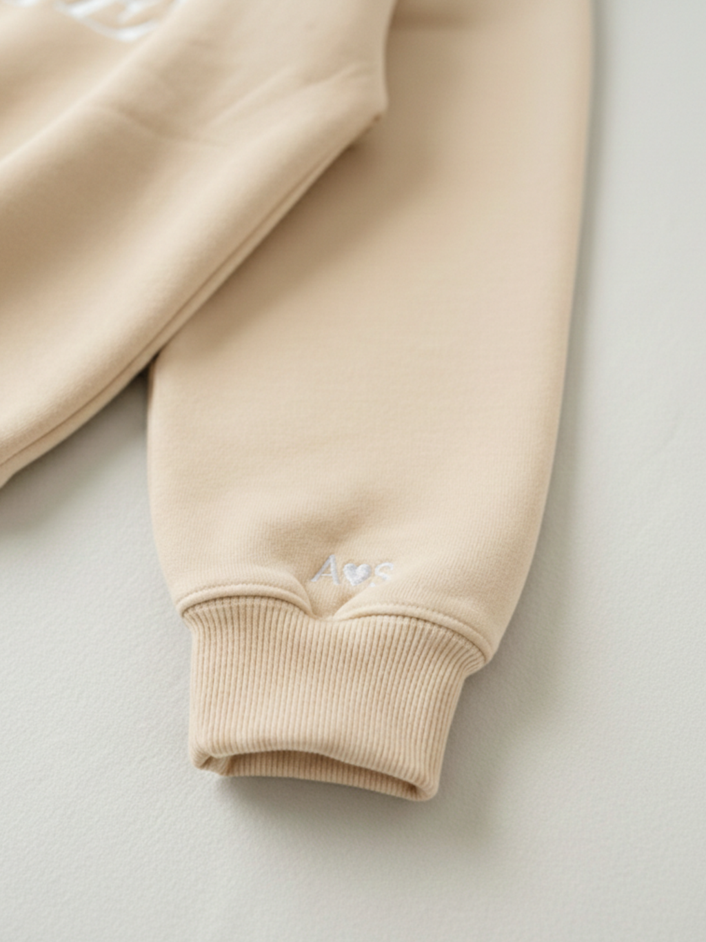 God’s Favorite, Premium Cotton Crewneck, Cream