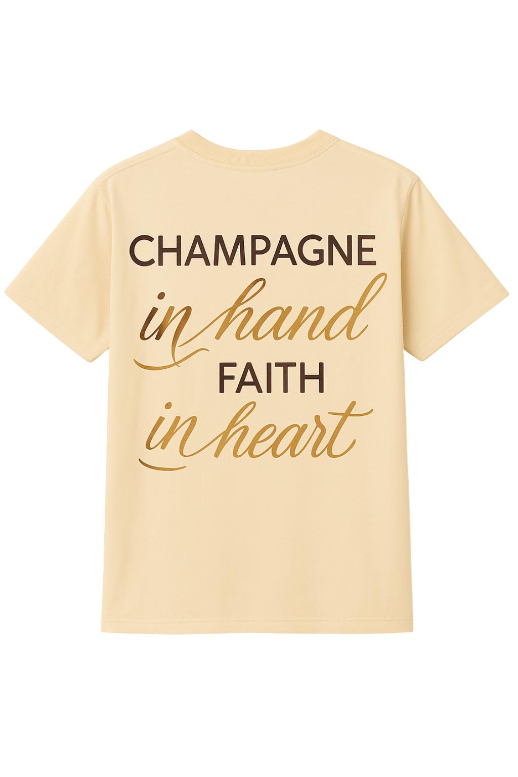 Champagne in Hand, Faith in the Heart