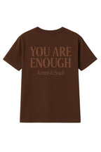 Amor & Soul Unisex Heavyweight Tee – “You Are Enough”